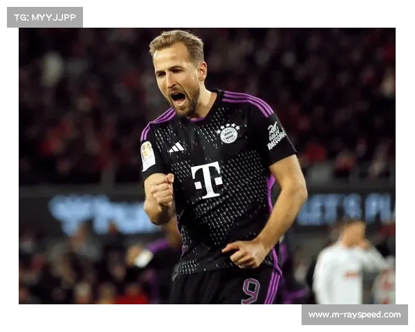 汉堡vs拜仁半场1-1，维埃拉点射，凯恩迅速扳平